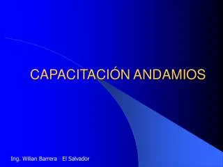 capacitaci n andamios