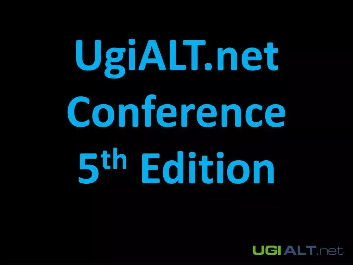 ugialt net conference 5 th edition