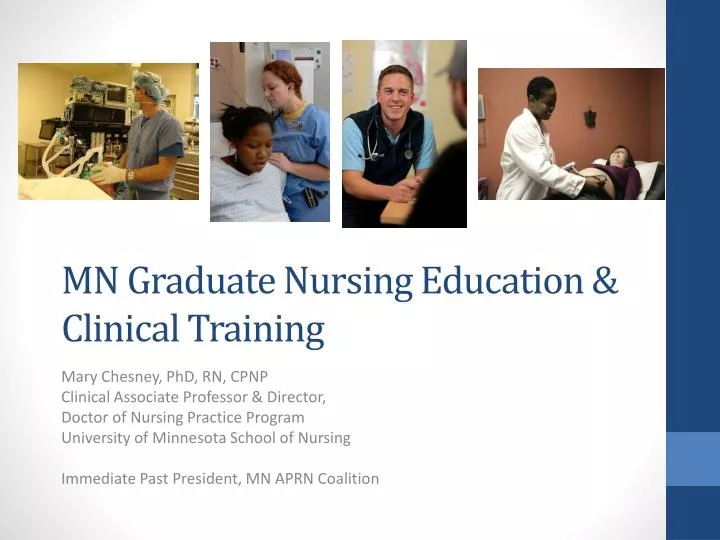 mn graduate nursing education clinical training
