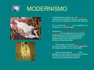 modernismo