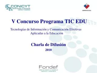 v concurso programa tic edu