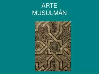 arte musulm n