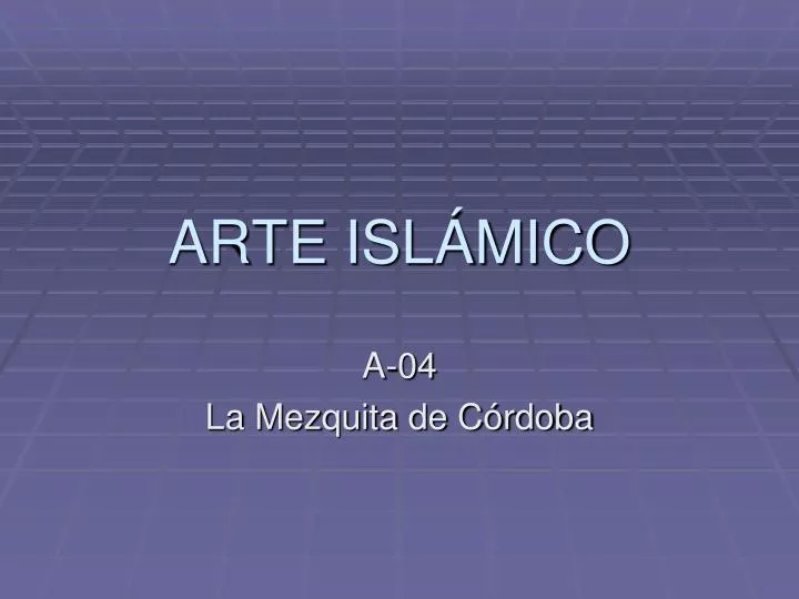 arte isl mico