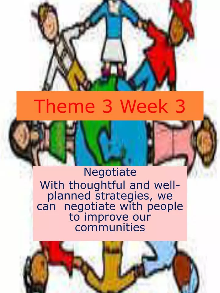 theme 3 week 3