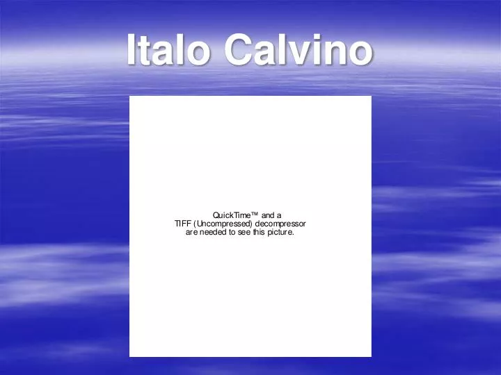 italo calvino