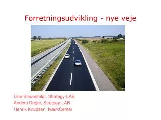 forretningsudvikling nye veje