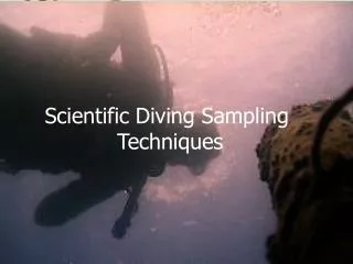 Scientific Diving Sampling Techniques