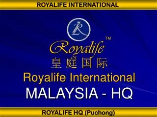 ROYALIFE HQ (Puchong)