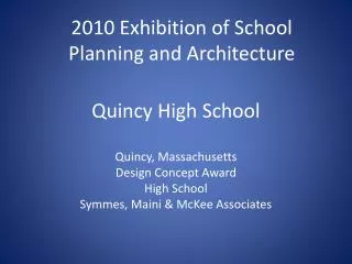 Quincy High School