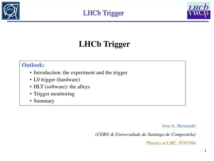 lhcb trigger