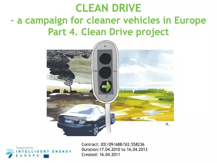 clean drive a campaign for cleaner vehicles in europe part 4 clean drive project
