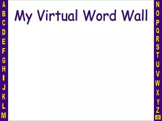 My Virtual Word Wall