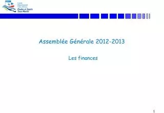 assembl e g n rale 2012 2013
