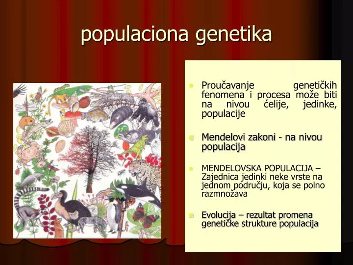 populaciona genetika
