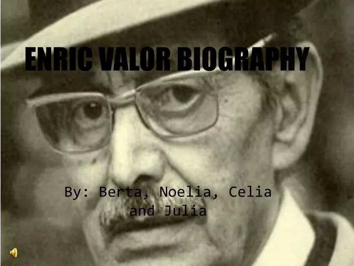 enric valor biography