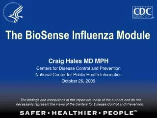 The BioSense Influenza Module