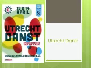 utrecht danst
