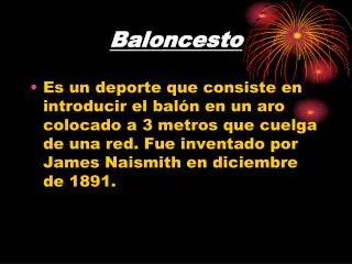baloncesto