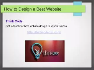 How to Design a Best Website