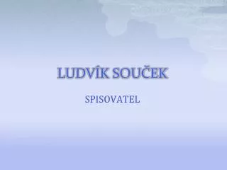 ludv k sou ek