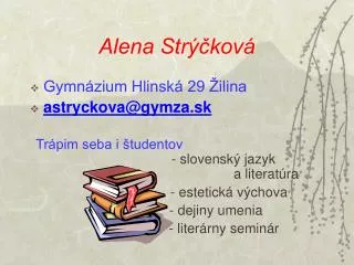 alena str kov