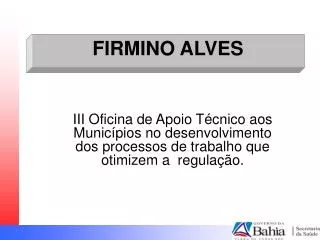 firmino alves