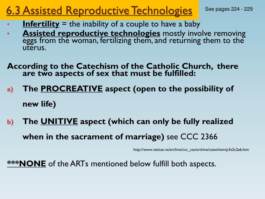 PPT - 6.3 Assisted Reproductive Technologies PowerPoint Presentation ...