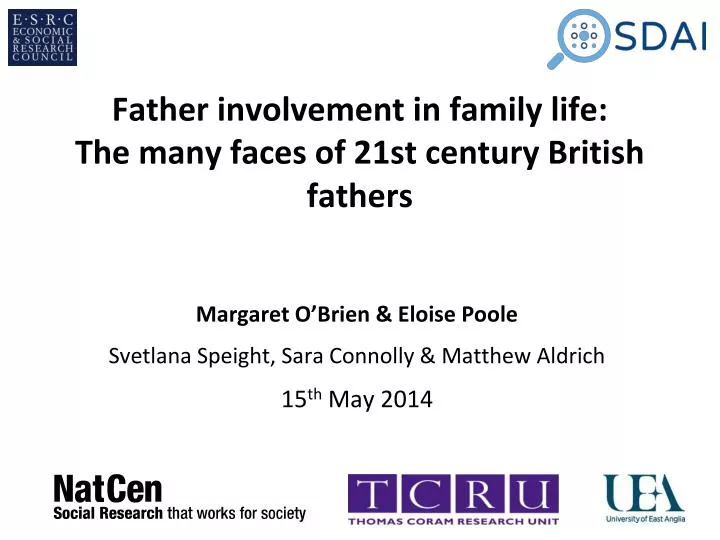 father involvement in family life the many faces of 21st century british fathers