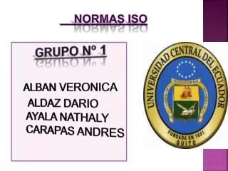 normas iso
