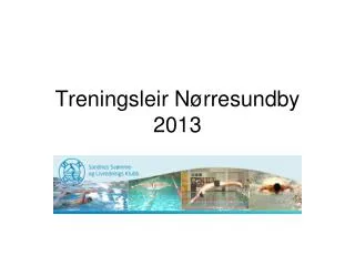 treningsleir n rresundby 2013