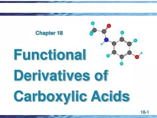 Functional Derivatives of Carboxylic Acids