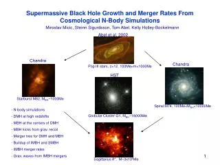 Supermassive Black Hole Growth and Merger Rates From Cosmological N-Body Simulations