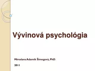 v vinov psychol gia
