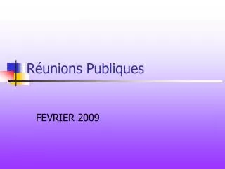 r unions publiques