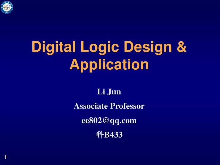 digital logic design application
