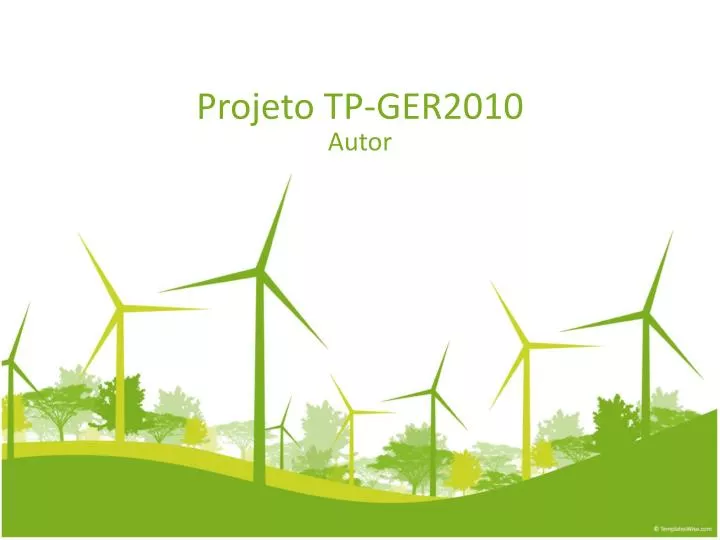 projeto tp ger2010