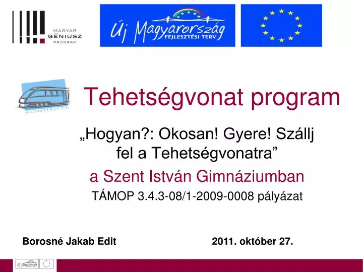 tehets gvonat program