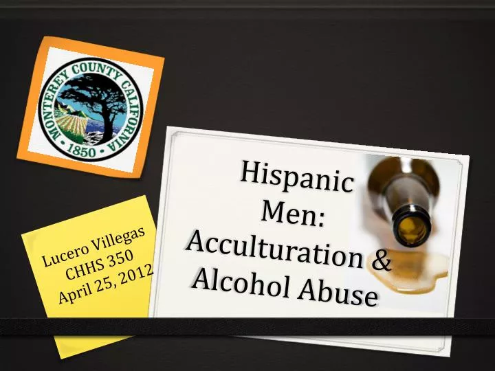 hispanic men acculturation alcohol abuse