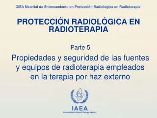 protecci n radiol gica en radioterapia