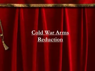 Cold War Arms Reduction