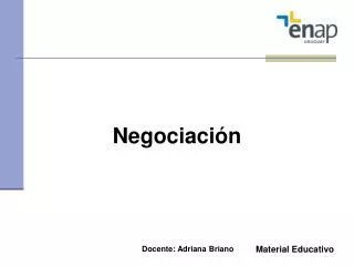negociaci n