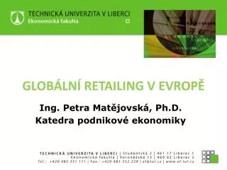 glob ln retailing v evrop