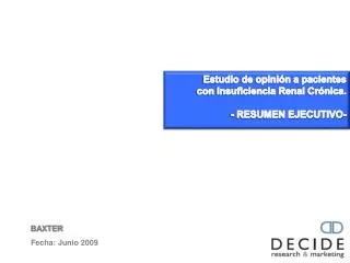 baxter fecha junio 2009