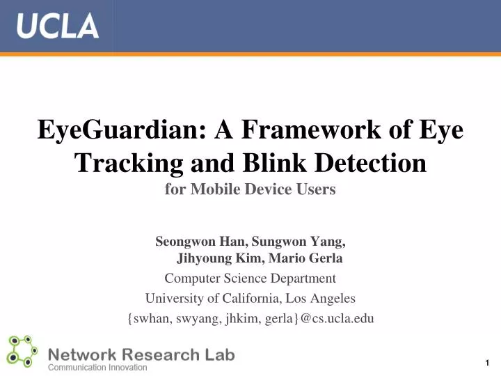 eyeguardian a framework of eye tracking and blink detection for mobile device users