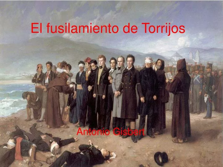 el fusilamiento de torrijos