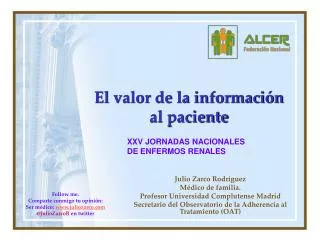 el valor de la informaci n al paciente
