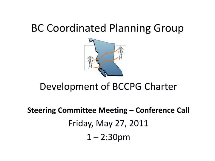 bc coordinated planning group