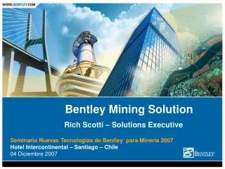 Bentley Mining Solution
