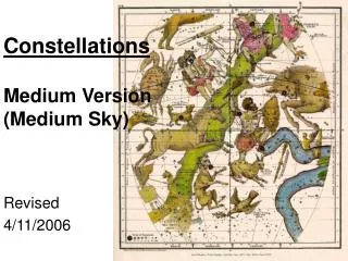 Constellations Medium Version (Medium Sky)