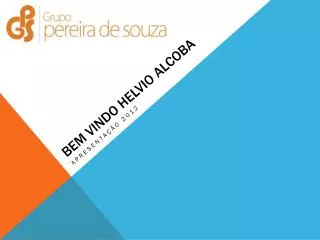 bem vindo helvio alcoba